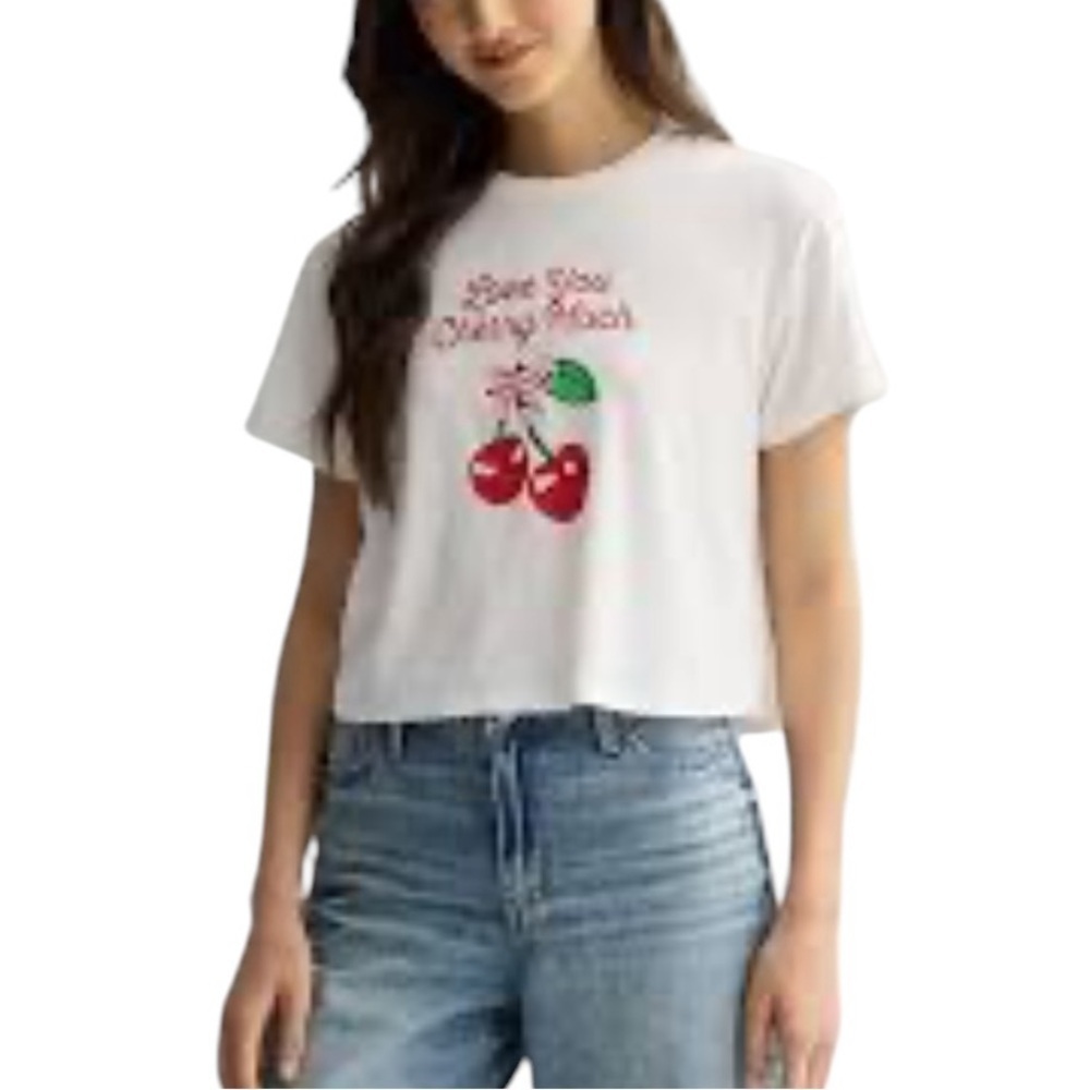 Juniors' Freshman 1996 I Love You Cherry Much Graphic Tee